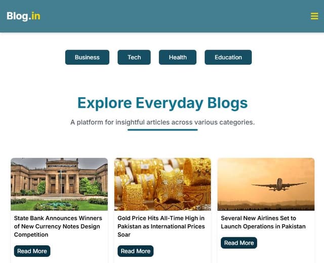 Blog Website